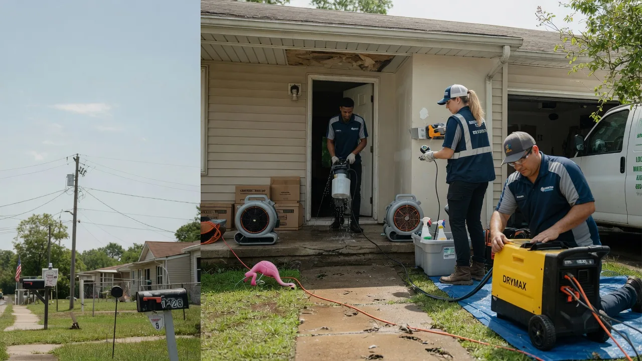 Storm Damage Water Removal in Cheyenne, OK near me